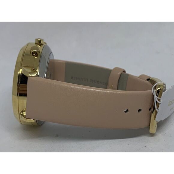 Kate Spade KST23105 Women Sand Leather Analog White Dial Hybrid Smartwatch HK795 - Picture 8 of 11